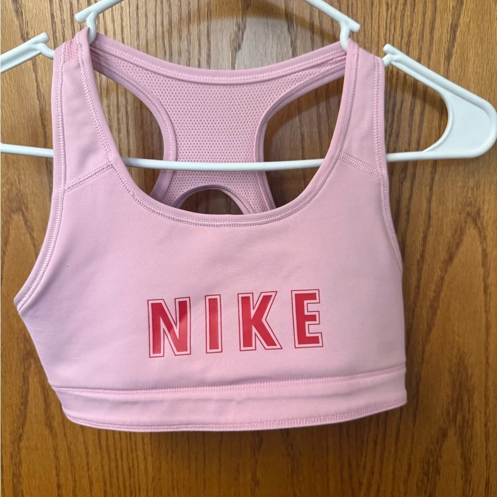 Nike Girls Floral Sports Bra, reversible